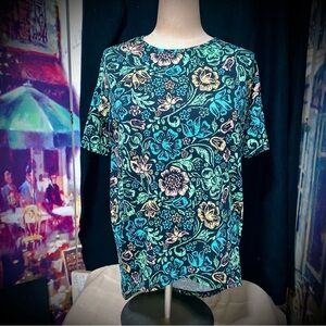 🚨 LuLaRoe Brand Floral Print Top – Size XXS – NWOT